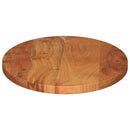bordplade 110x40x2,5 cm oval massivt akacietræ