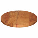 bordplade 90x40x3,8 cm oval massivt akacietræ