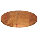 bordplade 140x60x3,8 cm oval massivt akacietræ