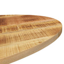 bordplade 140x50x3,8 cm oval massivt mangotræ