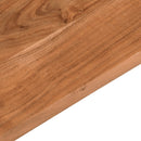 bordplade 140x40x2,5 cm rektangulær massivt akacietræ