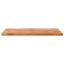 bordplade 70x50x2,5 cm rektangulær massivt akacietræ