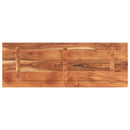 bordplade 140x60x2,5 cm rektangulær massivt akacietræ
