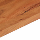 bordplade 140x60x2,5 cm rektangulær massivt akacietræ