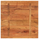 bordplade 70x70x2,5 cm firkantet massivt akacietræ