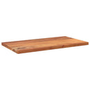 bordplade 120x70x2,5 cm rektangulær massivt akacietræ