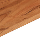 bordplade 80x20x3,8 cm rektangulær massivt akacietræ