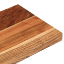 bordplade 50x30x3,8 cm rektangulær massivt akacietræ