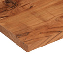 bordplade 90x30x3,8 cm rektangulær massivt akacietræ