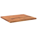 bordplade 60x50x3,8 cm rektangulær massivt akacietræ