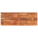 bordplade 160x50x3,8 cm rektangulær massivt akacietræ