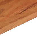 bordplade 140x60x3,8 cm rektangulær massivt akacietræ