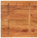 bordplade 70x70x3,8 cm firkantet massivt akacietræ