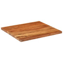 bordplade 100x80x3,8 cm rektangulær massivt akacietræ