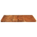 bordplade 100x80x3,8 cm rektangulær massivt akacietræ