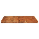 bordplade 110x80x3,8 cm rektangulær massivt akacietræ