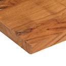 bordplade 110x80x3,8 cm rektangulær massivt akacietræ
