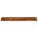 bordplade 120x40x2,5 cm rektangulær massivt genbrugstræ