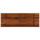 bordplade 140x50x2,5 cm rektangulær massivt genbrugstræ