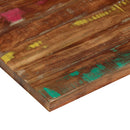 bordplade 120x60x1,5 cm rektangulær massivt genbrugstræ