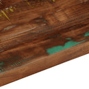 bordplade 70x70x1,5 cm firkantet massivt genbrugstræ