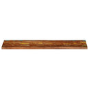 bordplade 100x20x3,8 cm rektangulær massivt genbrugstræ
