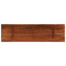 bordplade 100x20x3,8 cm rektangulær massivt genbrugstræ