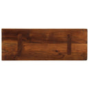 bordplade 80x30x3,8 cm rektangulær massivt genbrugstræ