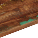 bordplade 90x60x3,8 cm rektangulær massivt genbrugstræ
