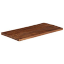 bordplade 110x60x2,5 cm rektangulær massivt genbrugstræ