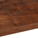 bordplade 100x70x2,5 cm rektangulær massivt genbrugstræ