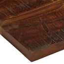 bordplade 40x20x3,8 cm rektangulær massivt genbrugstræ
