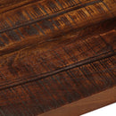 bordplade 50x20x3,8 cm rektangulær massivt genbrugstræ