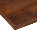 bordplade 80x20x3,8 cm rektangulær massivt genbrugstræ