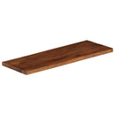 bordplade 90x30x3,8 cm rektangulær massivt genbrugstræ