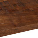 bordplade 110x30x3,8 cm rektangulær massivt genbrugstræ