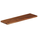 bordplade 100x40x3,8 cm rektangulær massivt genbrugstræ