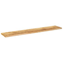 bordplade 180x20x2,5 cm rektangulær massivt ru mangotræ