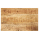 bordplade 60x30x2,5 cm rektangulær massivt ru mangotræ