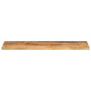 bordplade 110x30x2,5 cm rektangulær massivt ru mangotræ