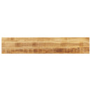 bordplade 180x40x2,5 cm rektangulær massivt ru mangotræ