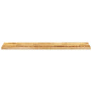 bordplade 180x40x2,5 cm rektangulær massivt ru mangotræ