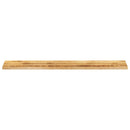 bordplade 140x40x3,8 cm rektangulær massivt ru mangotræ