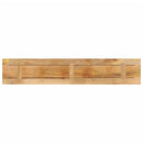 bordplade 140x40x3,8 cm rektangulær massivt ru mangotræ