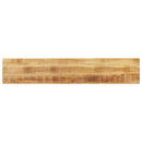 bordplade 180x40x3,8 cm rektangulær massivt ru mangotræ