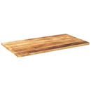 bordplade 100x50x3,8 cm rektangulær massivt ru mangotræ