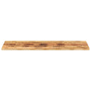 bordplade 160x50x3,8 cm rektangulær massivt ru mangotræ