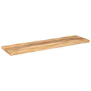 bordplade 100x20x2,5 cm rektangulær massivt mangotræ