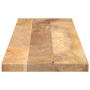 bordplade 100x20x2,5 cm rektangulær massivt mangotræ