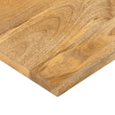 bordplade 100x20x2,5 cm rektangulær massivt mangotræ